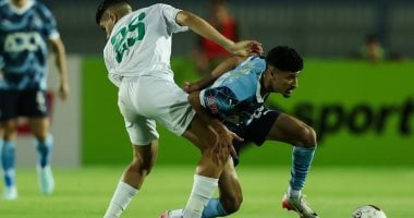 مباراة بيراميدز والمصرى 