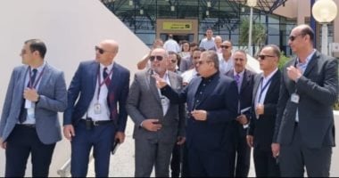 جولة للجنة التفتيش الأمنى والبيئى بمطارى مرسى علم والغردقة الدوليين