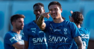 نونيز ينتظم فى تدريبات الهلال السعودى اليوم نونيز مهاجم الهلال السعودي
