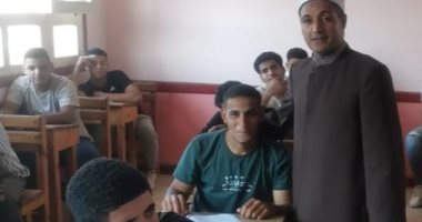 انتظام امتحانات الدور الثاني بالغربية الأزهرية ورئيس المنطقة يطمئن على لجان السنطة