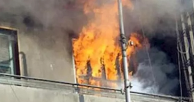 انفجار اسطوانة غاز