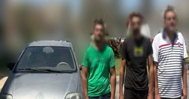 المتهمين بإشغال النيران فى سيارتين ملاكي بدمياط