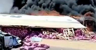 وفاة حالتين و18 إصابة خطيرة.. ننشر أسماء ضحايا حادث طريق مطروح حادث طريق مطروح