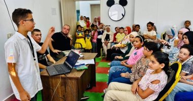 التحالف الوطنى ينفذ تدريبا للأطفال على أساسيات البرمجة فى البحيرة
