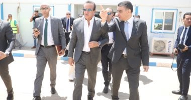 وزير الصحة يتفقد مشروع إنشاء المخازن الاستراتيجية بالعاصمة الإدارية وزير الصحة يتفقد مشروع إنشاء المخازن الاستراتيجية