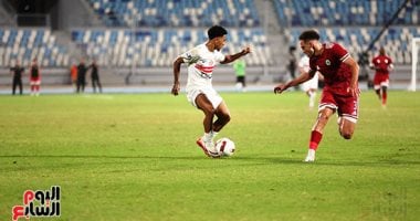 الزمالك يتقدم على مودرن سبورن بهدف بيزيرا فى الشوط الأول.. فيديو مباراة الزمالك ومودرن سبورت