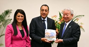 رئيس الوزراء يلتقى رئيس وكالة اليابان للتعاون الدولى "الجايكا" رئيس الوزراء يلتقي رئيس وكالة اليابان للتعاون الدولي "الجايكا"