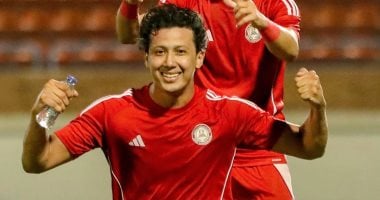 عمرو جمال يخضع للتأهيل فى تدريبات حرس الحدود عمرو جمال مهاجم فريق حرس الحدود