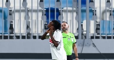 شيكو بانزا أفضل لاعب فى مباراة الزمالك ضد فاركو بالدورى شيكو بانزا