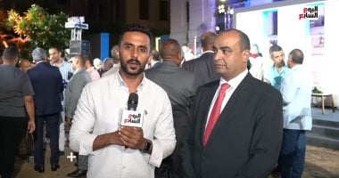 الأمين العام للمجلس الأعلى للآثار والزميل محمد أسعد خلال اللقاء