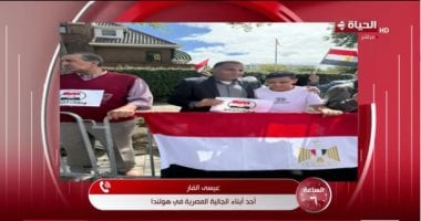 مصرى بهولندا لـ"الساعة 6": مصر موجودة فينا وهندافع عنها ضد الفكر المتطرف