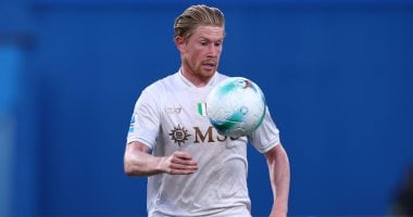 ساسولو ضد نابولي.. دي بروين يفتتح أهدافه في الدوري الإيطالي "فيديو" دى بروين