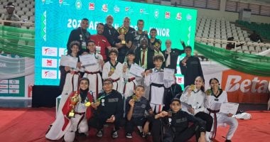 منتخب التايكوندو يحصد 15 ميدالية ببطولة أفريقيا للشباب والناشئين منتخب التايكوندو