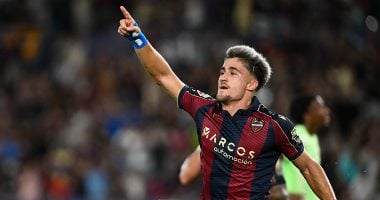 ليفانتي ضد برشلونة.. البارسا يتأخر بثنائية مفاجئة في الشوط الأول "فيديو" احتفال لاعب ليفانتي