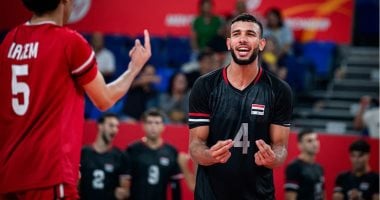 حودة لاعب طائرة الزمالك أفضل ضارب ببطولة العالم للشباب برصيد 56 نقطة محمود ابراهيم
