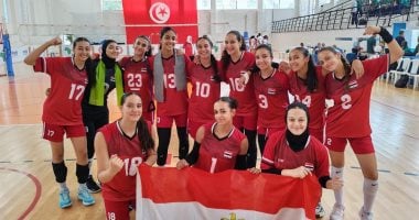 ناشئات مصر للطائرة يفتتحن مشوارهن فى بطولة أفريقيا بفوز مستحق على مدغشقر ناشئات الطائرة