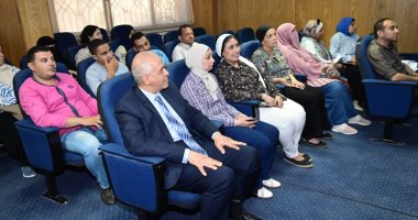 نائب رئيس جامعة الفيوم يشهد ورشة عمل إطلاق نظام إدارة المعلومات الجديد (SIS)