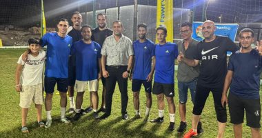 ختام فعاليات بطولة كرة القدم الخماسية بمركز مارينا