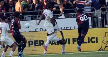 كالياري يفرض التعادل على فيورنتينا في الدوري الإيطالي.. فيديو كالياري وفيورنتينا