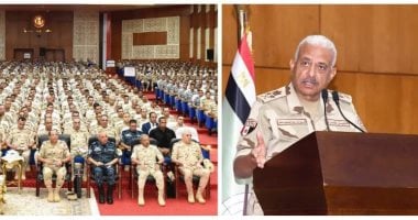 الفريق أول عبد المجيد صقر يلتقى بعدد من مقاتلى المنطقة الغربية العسكرية الفريق أول عبد المجيد صقر