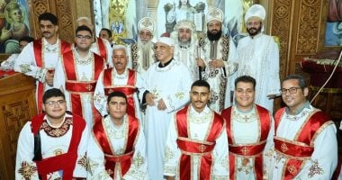 الكنيسة تحتفل بعيد العذراء مريم بكنيستها ببنى مزار.. صور الكنيسة تحتفل بعيد العذراء مريم بكنيستها ببني مزار