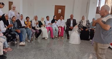 تنظيم ندوات وفعاليات للأطفال بمدينة معا فى حى السلام.. صور