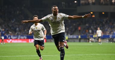 ريال مدريد يصعق أوفييدو بثلاثية فى الدورى الإسبانى.. فيديو كيليان مبابي