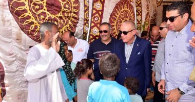 محافظ الأقصر يتفقد الغابة الشجرية الجديدة بالقرنة