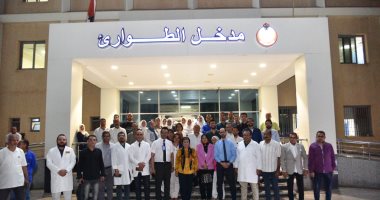 نائب وزير الصحة تتفقد مستشفى طهطا العام والوحدات الصحية بسوهاج