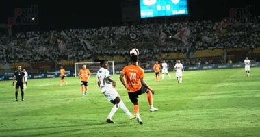 العارضة تحرم فاركو من تسجيل الهدف الأول أمام الزمالك بعد 15 دقيقة مباراة الزمالك وفاركو