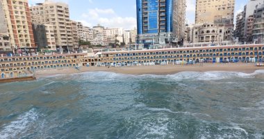فتح شواطئ الإسكندرية غدا مع رفع الراية الحمراء ومنع نزول البحر