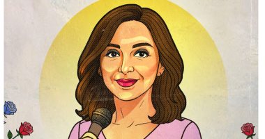 "مليون سلامة يا صوت مصر".. عودة أنغام بعد رحلة علاجية في كاريكاتير اليوم السابع