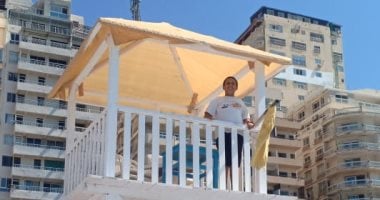 تغيير الرايات على شواطئ الإسكندرية للصفراء.. واستمرار الحمراء بالقطاع الغربى