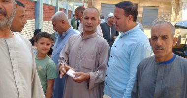 إقبال متوسط للناخبين على اللجان الانتخابية بقطور بالغربية