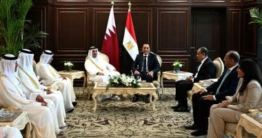 رئيس الوزراء يلتقى نظيره القطري لبحث مجالات التعاون المشترك الدكتور مصطفى مدبولي، رئيس مجلس الوزراء