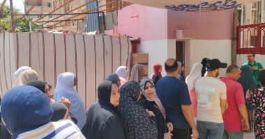 شاهد زيادة إقبال المواطنين على لجان الغربية للتصويت في إعادة انتخابات مجلس الشيوخ