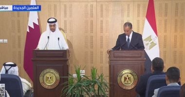 رئيس وزراء قطر: تصرفات إسرائيل غير المسئولة تعبث بأمن المنطقة ولا تقابل بأى ردع رئيس الوزراء ووزير الخارجية القطري