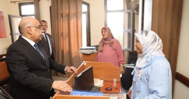 وزير العدل يتفقد أعمال إنشاء مبنى محكمة أسرة البساتين ودار السلام وتطوير أسرة المعادي وحلوان  
