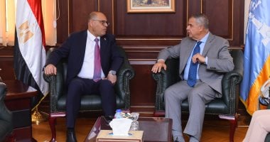 محافظ الإسكندرية يستقبل وزير العمل لبحث التعاون فى ملفات التدريب والتشغيل