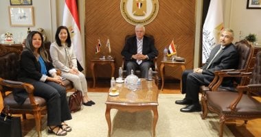 وزير التعليم العالى يستقبل الممثلة المقيمة الجديدة لبرنامج الأمم المتحدة الإنمائى فى مصر