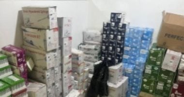 ضبط مليونى قطعة مستلزمات طبية مجهولة المصدر في مخزن غير مرخص بالقاهرة