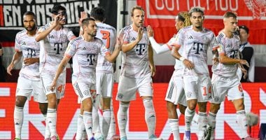 بايرن ميونخ يفلت من مفاجأة فيهين فيسبادن فى كأس ألمانيا بالفوز 3-2 بايرن ميونخ