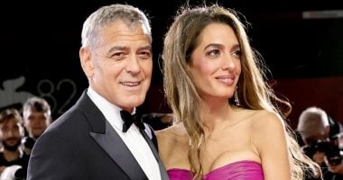 جورج كلوني يتحدى التهاب الجيوب الأنفية ويحضر فيلم Jay Kelly بمهرجان فينيسيا جورج وأمل كلونى