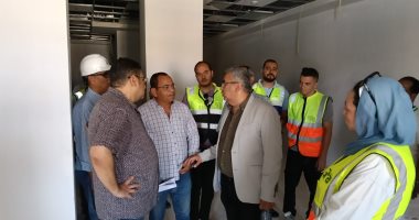 الصحة: مساعد الوزير يتفقد مشروع إنشاء مستشفى العبور التخصصى تمهيدا لتشغيله