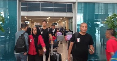 عودة ناشئى ألعاب القوى للقاهرة بميداليات البطولة العربية بعثة منتخب ألعاب القوى للناشئين والناشئات