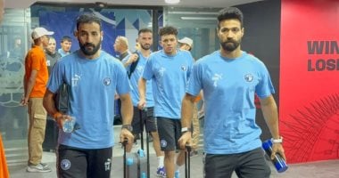 بيراميدز يصل استاد السلام استعدادا لمواجهة الأهلى.. صور بيراميدز