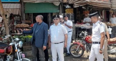ضبط ومصادرة 110 مخالفات فى حملة لشرطة المرافق وحى غرب سوهاج