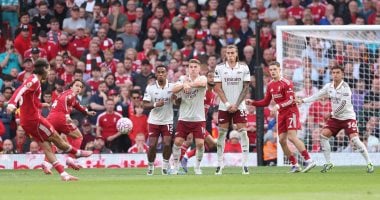 ملخص مباراة ليفربول ضد آرسنال في الدوري الإنجليزي سوبوسلاي يسدد فى الشباك