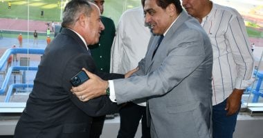 محافظ بورسعيد يدعم لاعبي المصري بعد الفوز على كهرباء الإسماعيلية محافظ بورسعيد يدعم المصرى أمام كهرباء الإسماعيلية