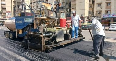 قطار التنمية يصل ضواحي ومناخ بورسعيد.. تحديث الطرق وتطوير الشوارع.. صور